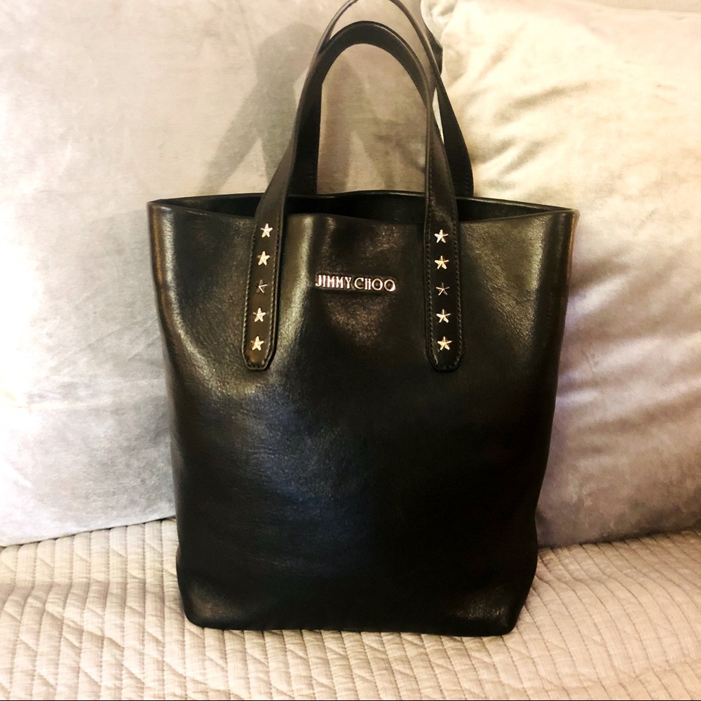 🚫SOLD❗️Jimmy Choo Black Sofia Tote Bag